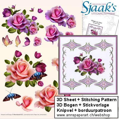 Sjaak's Stitching pattern CO-2017-029 & 3D Sheet 3DCE13009