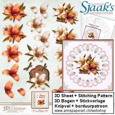 Sjaak's Stitching pattern CO-2017-033 & 3D Sheet APA3D018