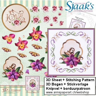 Sjaak's Stitching Pattern CO-2017-038 & 3D Sheet APA3D016
