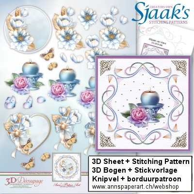 Sjaak's Stickvorlage CO-2018-046 & 3D Bogen APA3D013-1