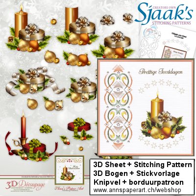 Sjaak's Stickvorlage CO-2018-068 & 3D Bogen APA3D001