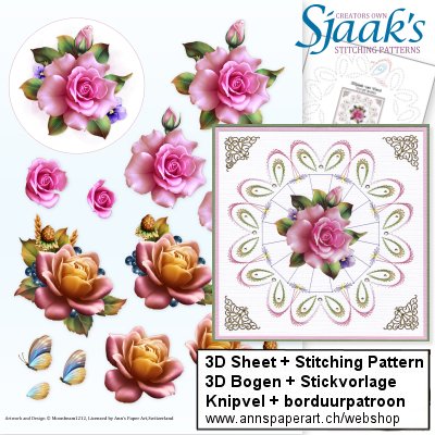 Sjaak's Stitching pattern CO-2018-083 & 3D Sheet 3DCE13019
