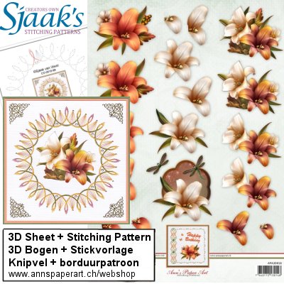 Sjaak's Stitching pattern CO-2018-089 & 3D Sheet APA3D019