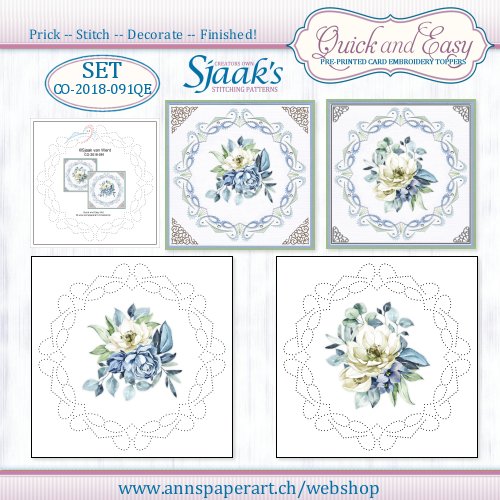 Sjaak's Stitching pattern CO-2018-091 Quick & Easy SET