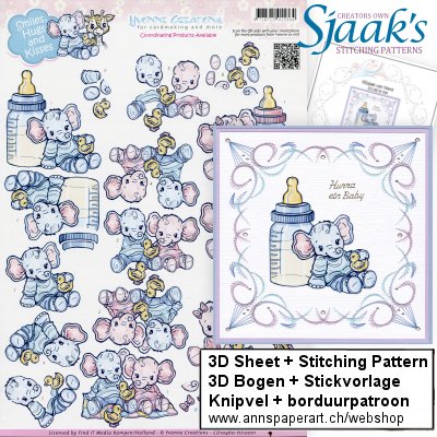 Sjaak's Stitching pattern CO-2019-104 3D Sheet CD10460