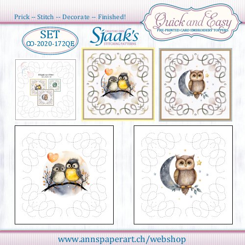 Sjaak's Stitching pattern CO-2020-172 Quick & Easy SET - Click Image to Close