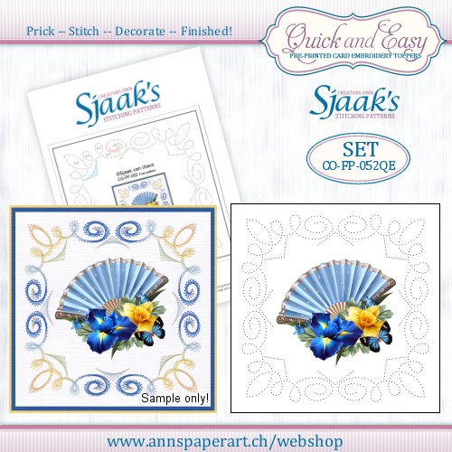 Sjaak's Stitching pattern CO-FP-052 Quick & Easy SET
