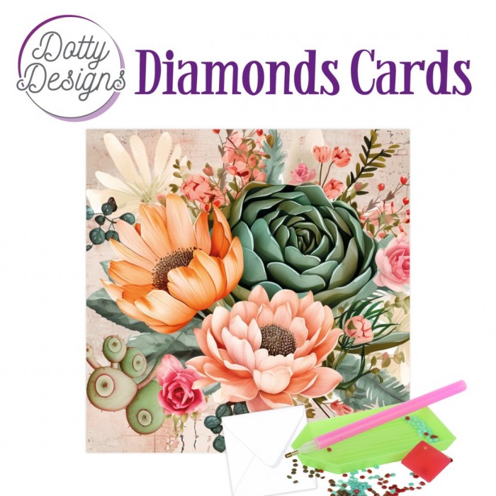 Dotty Designs Diamond Cards 4K - Plant Paradise 1