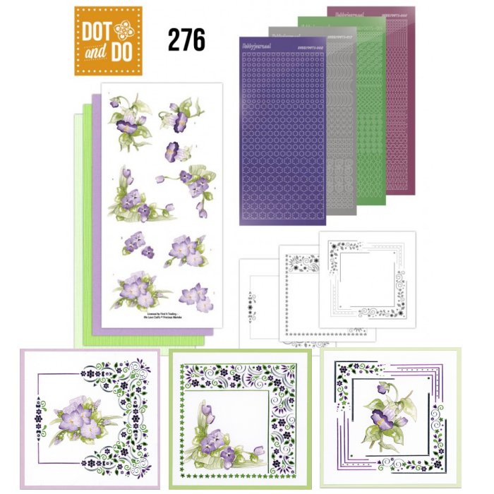 Dot and Do 276 - Purple Blossom