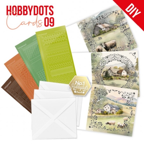 Dot and Do Pre-printed Card Set 9 - Country Side