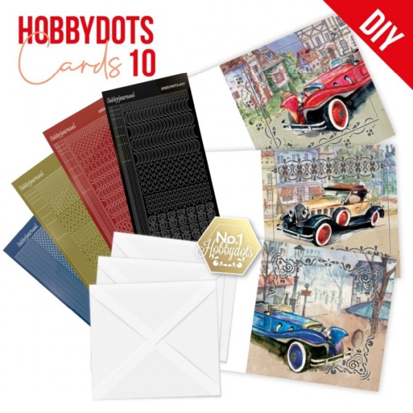 Dot and Do Pre-printed Card Set 10 - Cars