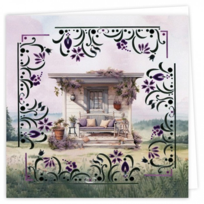 Dot and Do Vorbedruckte Karten Set 20 - Lilacs