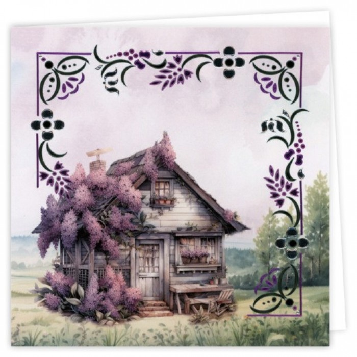 Dot and Do Vorbedruckte Karten Set 20 - Lilacs