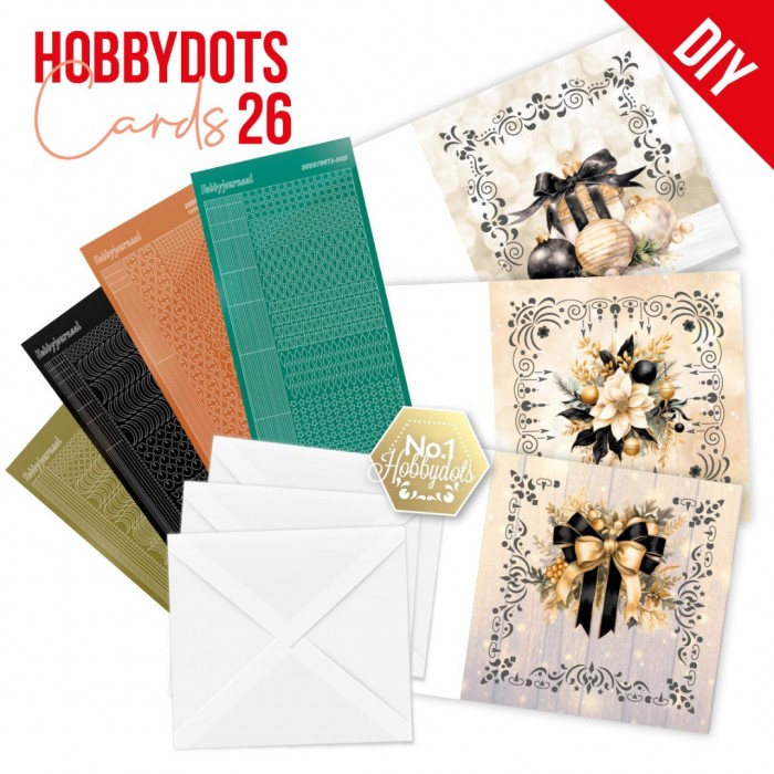 Dot and Do Vorbedruckte Karten Set 26 - Golden Whisper