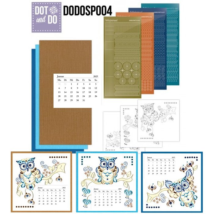 Dot and Do Special Kalender set 4 (2025) - Owls