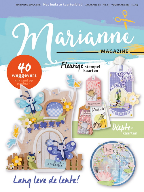 Marianne Doe! Magazine no 61 with patterns from Laura