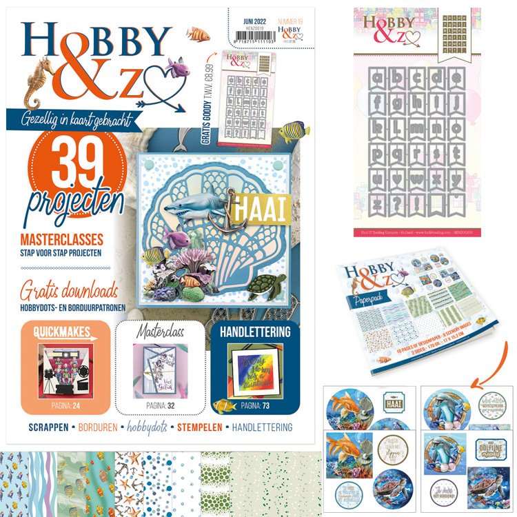 Hobby & Zo 19 - incl. Free Goody (Alphabet Die + Paperpack)