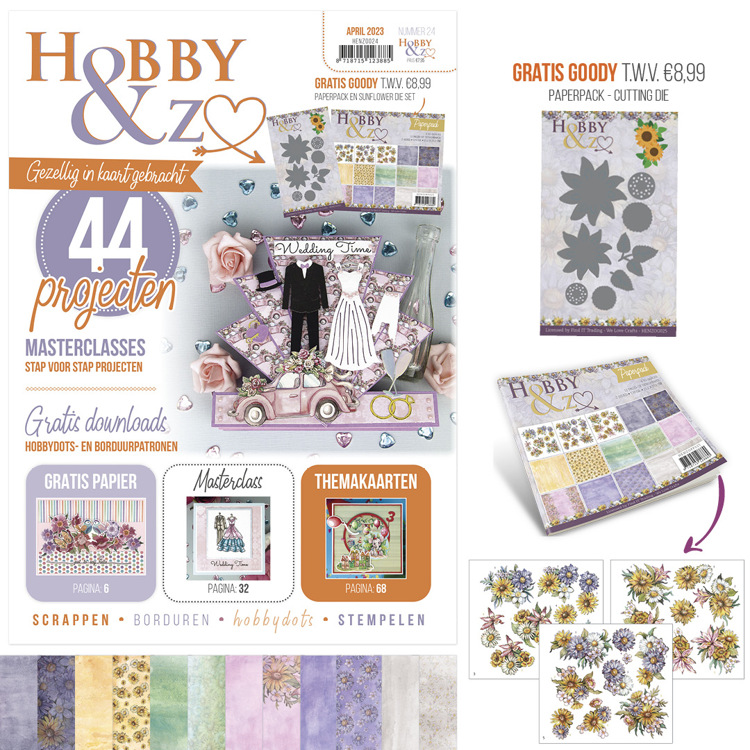 Hobby & Zo 24 + Goody (Schneidechablone & Paperpack)