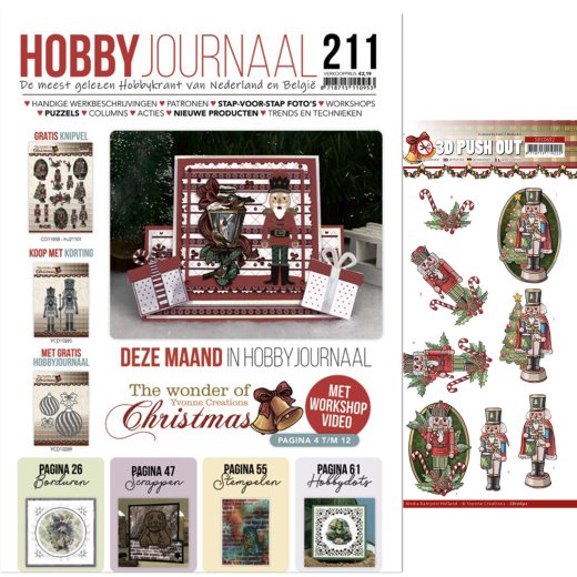 Hobbyjournaal 211 + 3D Stanzbogen SB10692