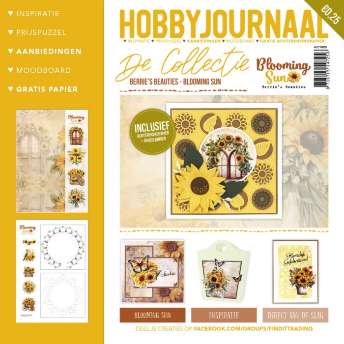 GRATIS - Hobbyjournaal: De collectie 5 - Blooming Sun