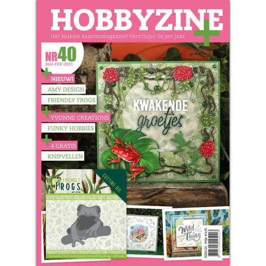 Hobbyzine Plus 40 + Cutting Die (Frog)