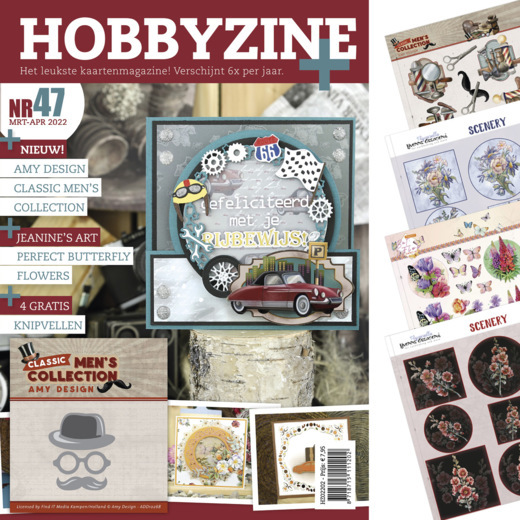 Hobbyzine Plus 47 + Gratis Schablone - zum Schließen ins Bild klicken