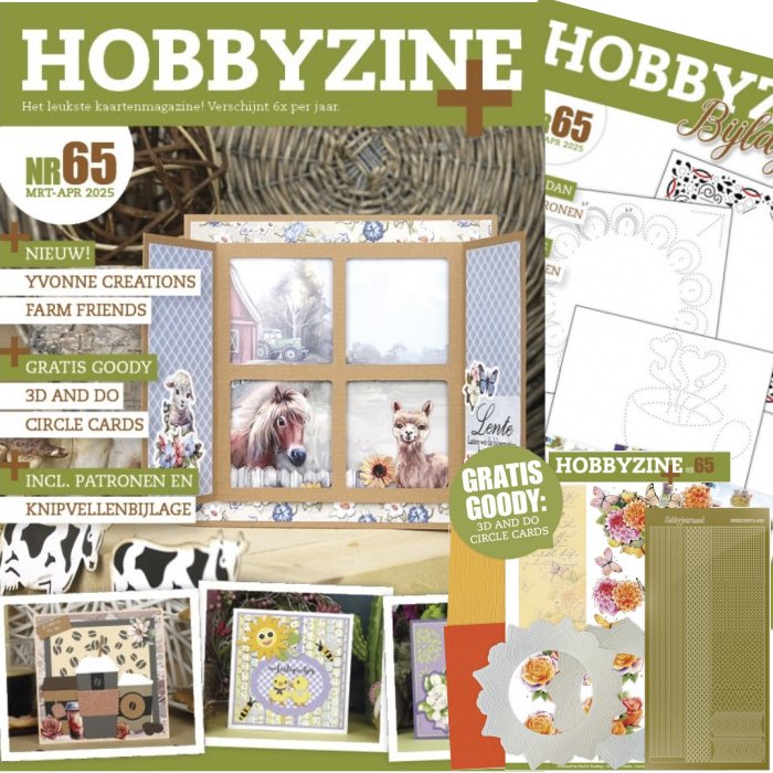 Hobbyzine 65 + Vorlagen Flyer + Goodie