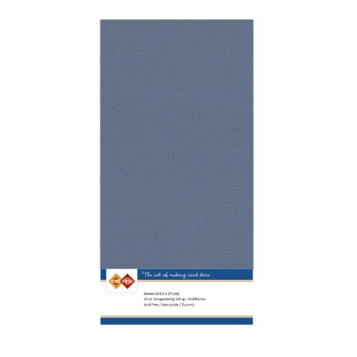 Linen cardstock 63 Stone (New Colour) (5 Sheets 13.5 x 27cm ) - Click Image to Close