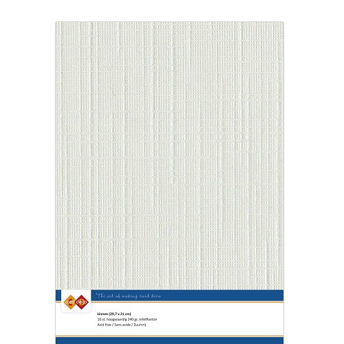 Linen cardstock - A4 - 24 Light Grey (5x A4 Sheets)
