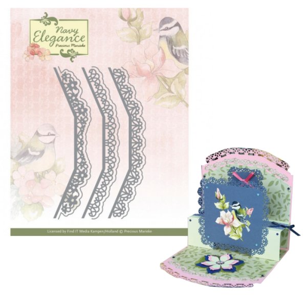 Precious Marieke Stanzschablone - Elegance Borders PM10279