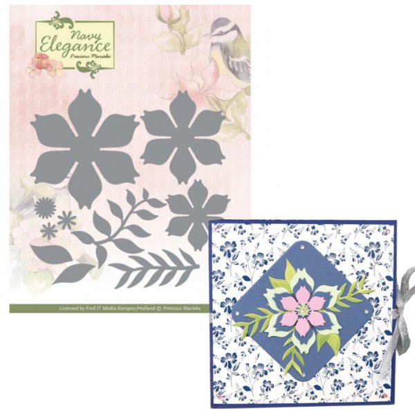 Precious Marieke Cutting Die - Elegance Flower PM10280