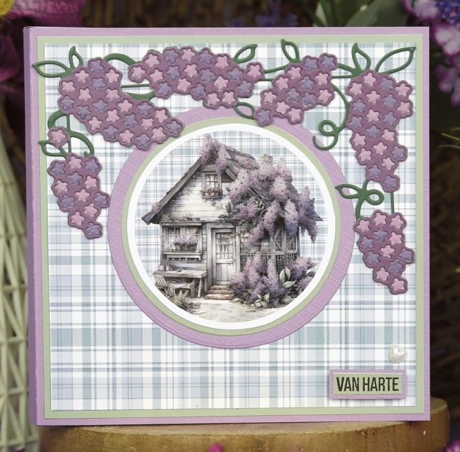 3D Stanzbogen Berries Beauties - Lovely Houses SB10924