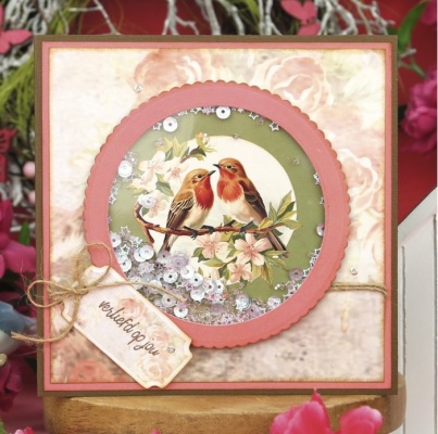 3D Die Cut Sheet Berries Beauties - Romantic Robin SB10930