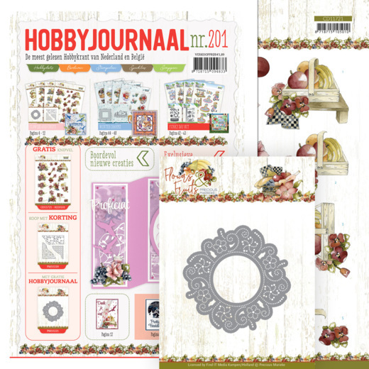 Hobbyjournaal 201 SET - 3D Sheet + Die PM10221