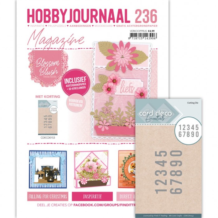 Hobbyjournaal Magazin 236 SET - inkl. Schneideschablone