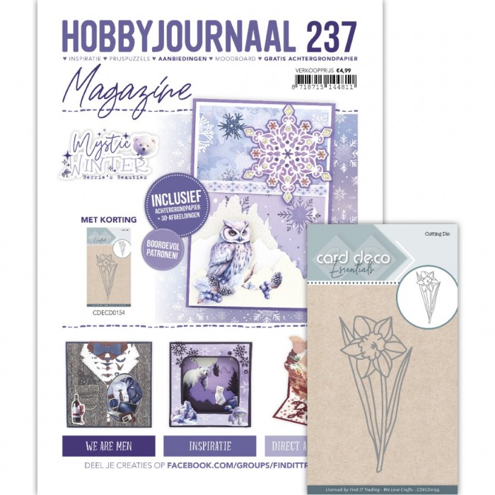 Hobbyjournaal Magazin 237 SET - inkl. Schneideschablone