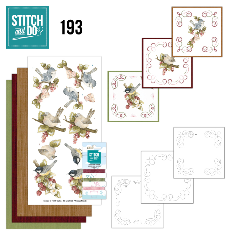 Stitch and Do 193 - Birds and Berries