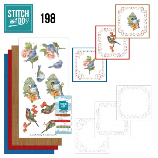 Stitch and Do 198 - Vintage Birds