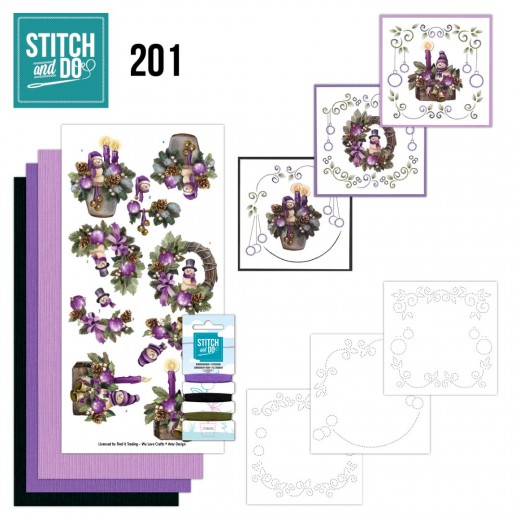 Stitch and Do 201 - Purple Christmas