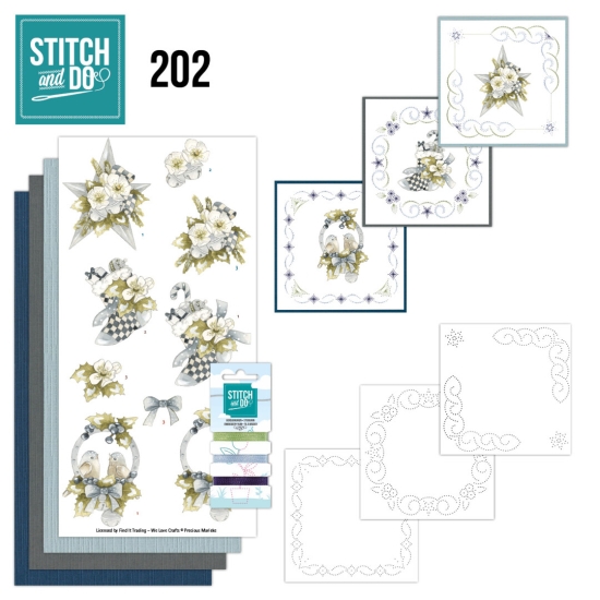 Stitch and Do 202 - Christmas Blues