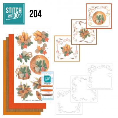 Stitch and Do 204 - Wooden Christmas