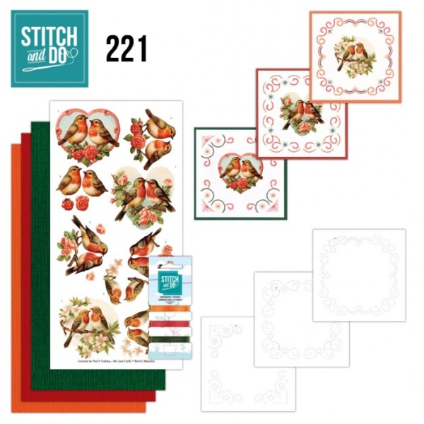 Stitch and Do 221 - Romantic Birds - Click Image to Close
