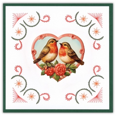 Stitch and Do 221 - Romantic Birds - zum Schließen ins Bild klicken