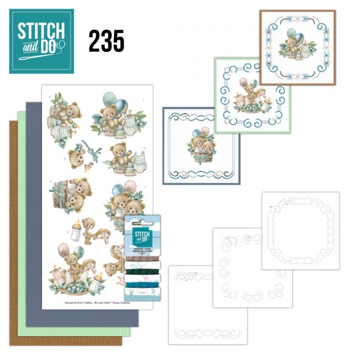 Stitch and Do 235 - Cute Bears