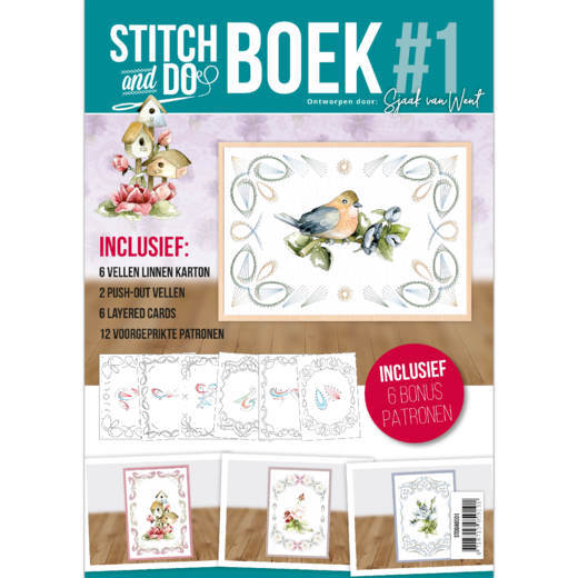 Stitch and Do Book 1 - with Patterns by Sjaak