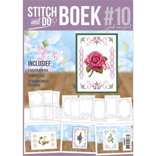 Stitch and Do Book 10 - mit Vorlagen durch Sjaak