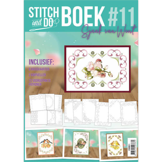 Stitch and Do Book 11 - mit Vorlagen durch Sjaak - zum Schließen ins Bild klicken