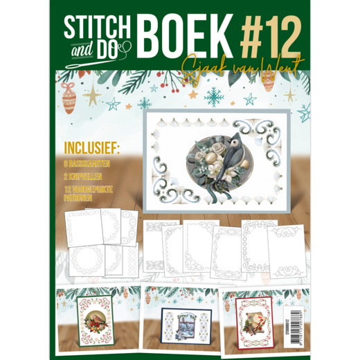 Stitch and Do Buch 12 - mit Vorlagen durch Sjaak - zum Schließen ins Bild klicken