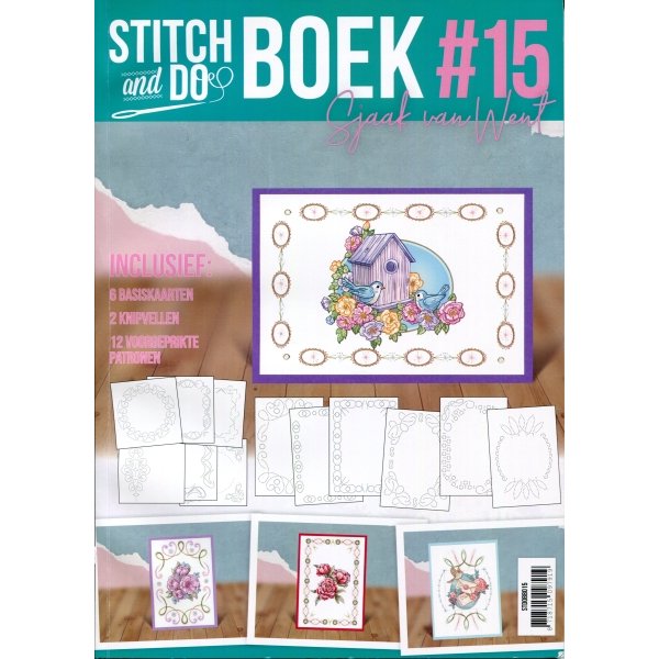 Stitch and Do Buch 15 - mit Vorlagen durch Sjaak