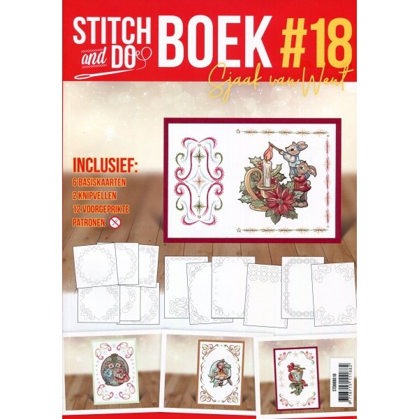 Stitch and Do Book 18 - mit Vorlagen durch Sjaak